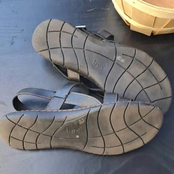 BOC Faux Leather Sandals - Picture 4 of 8